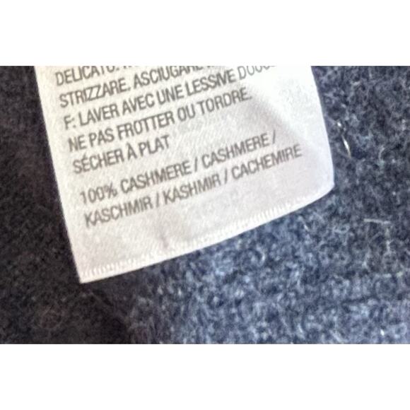 Isaac Mizrahi Live 100% Cashmere Sweater Women XXS Tunic Style Ruffle Hem - Picture 7 of 7